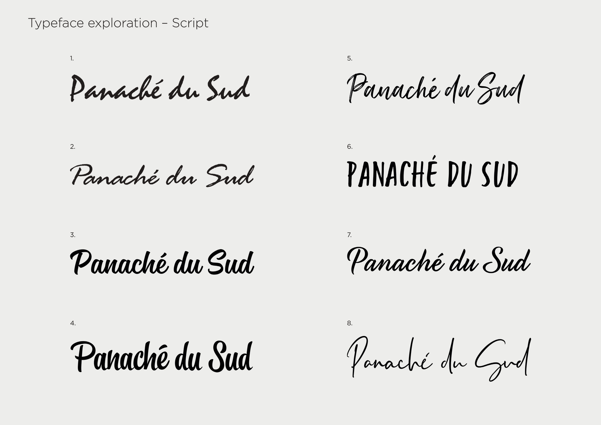 Panache du Sud design reference