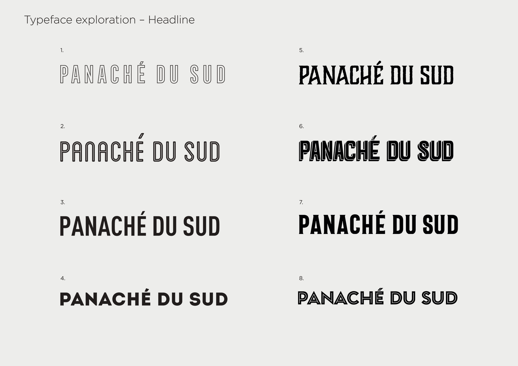 Panache du Sud design reference